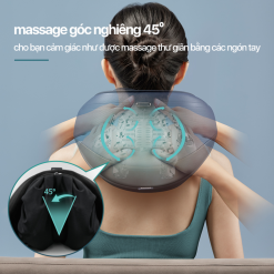 Máy massage cổ vai gáy PHILIPS PPM3304 massage góc nghiêng