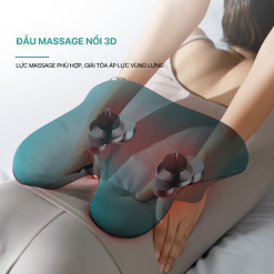 Gối massage đa năng PHILIPS PPM4311 đầu massage nổi 3D