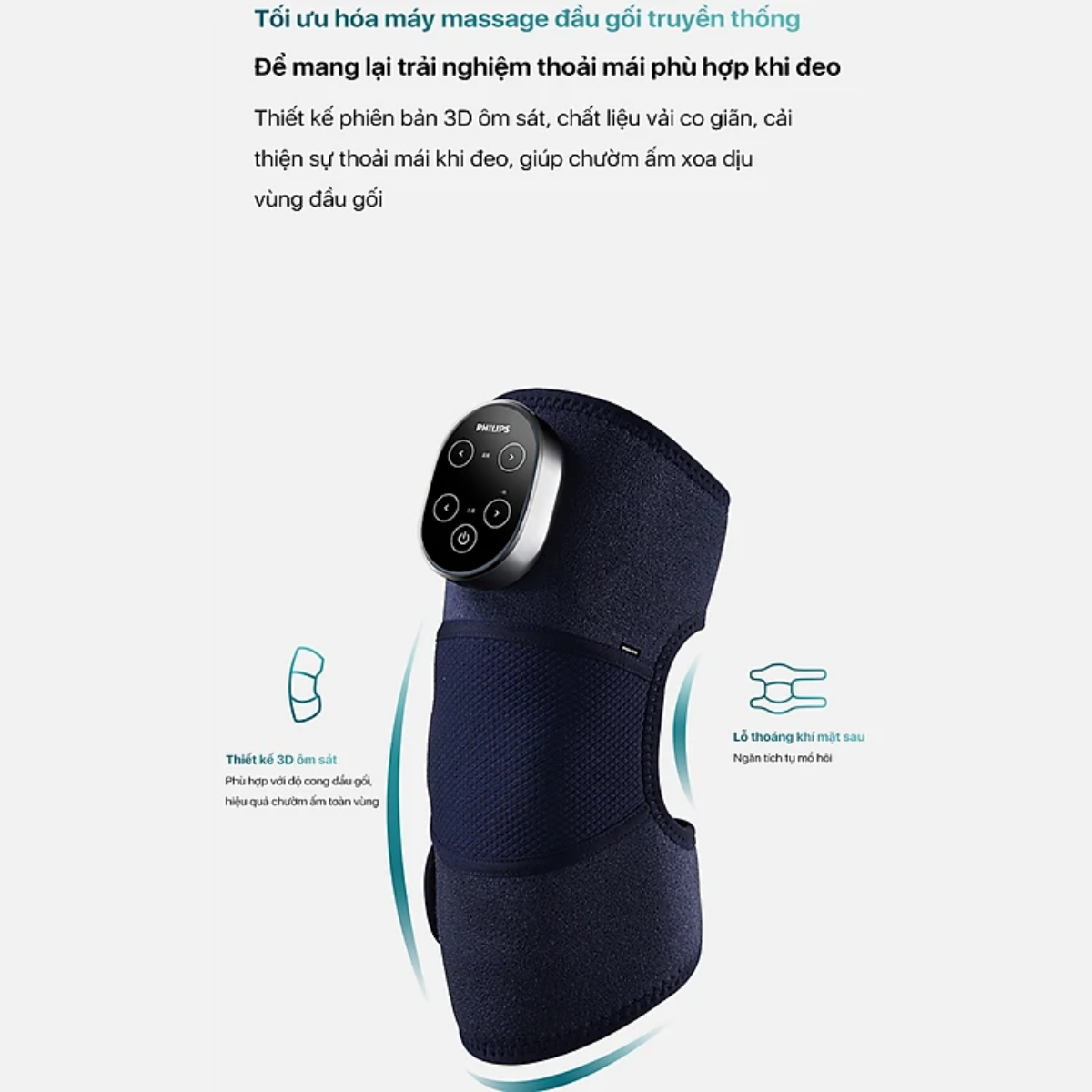 Máy massage đầu gối PHILIPS PPM5301 tối ưu