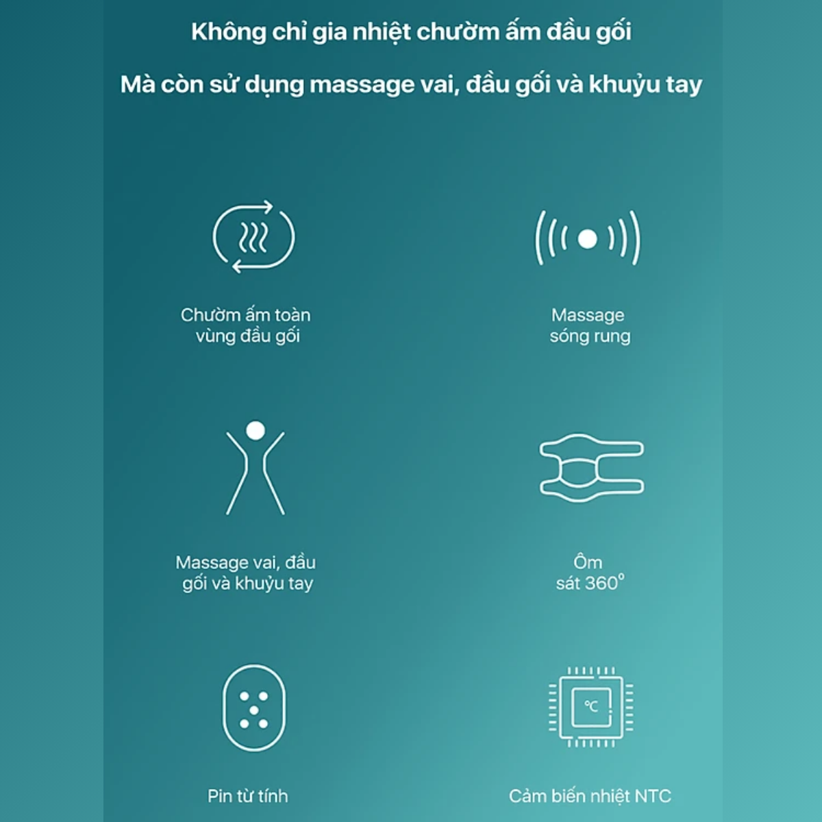 Máy massage đầu gối PHILIPS PPM5301 đặc điểm nổi bật