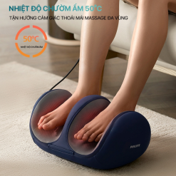 Nhiệt độ máy massage vùng chân PHILIPS PPM6331