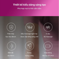 Máy massage cầm tay mini PHILIPS PPM7311 kiểu dáng sáng tạo