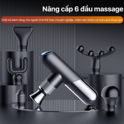 Máy massage cầm tay mini PHILIPS 7501 nâng cấp 6 đầu massage