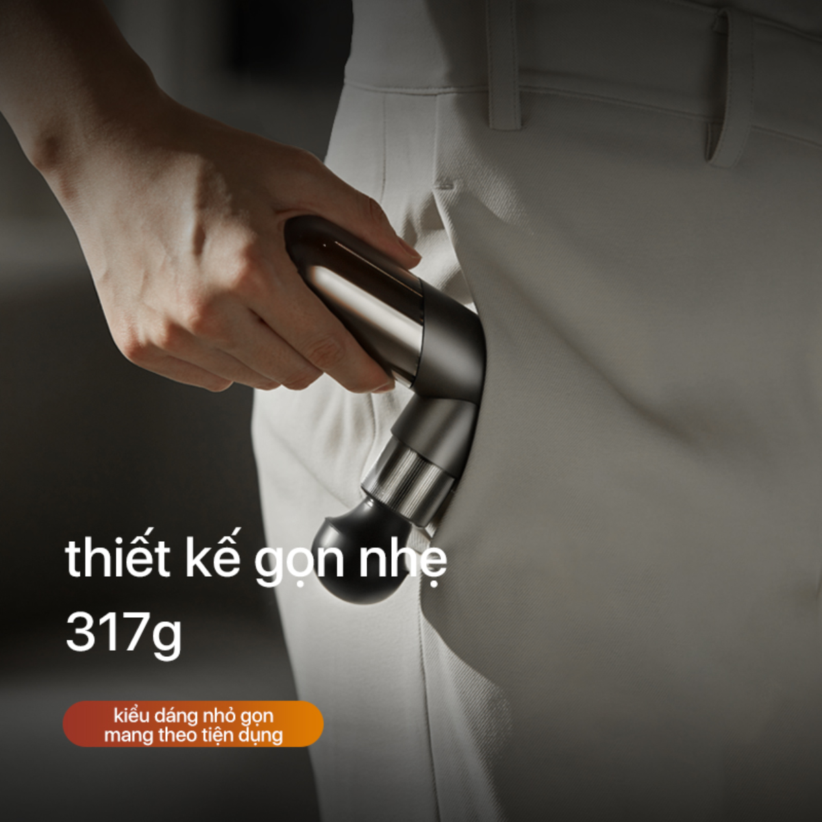 Máy massage cầm tay mini PHILIPS 7501 gọn nhẹ