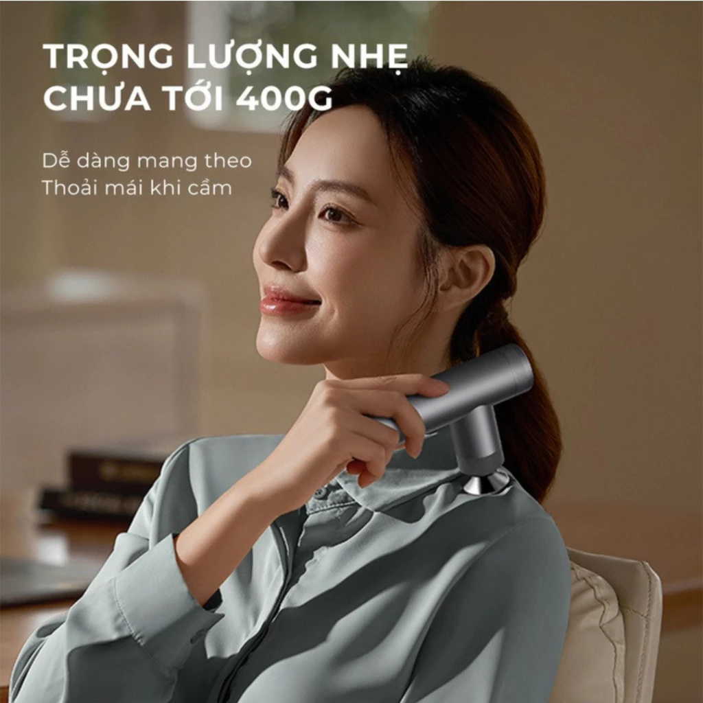 Máy massage cầm tay PHILIPS PPM7307 trọng lượng nhẹ