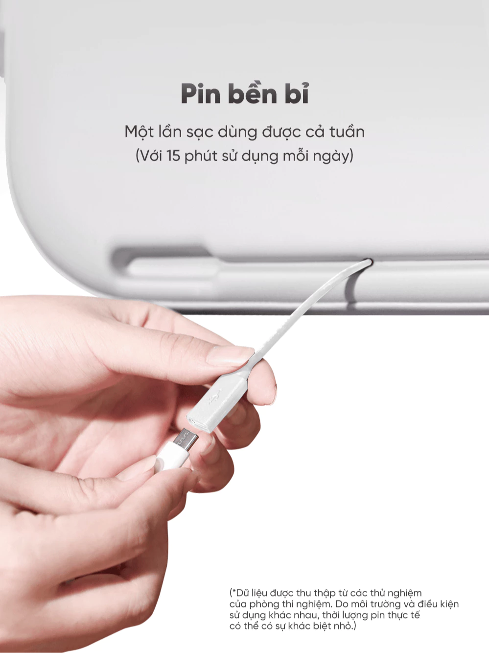 Máy massage lưng Breo Back 5 pin bền bỉ